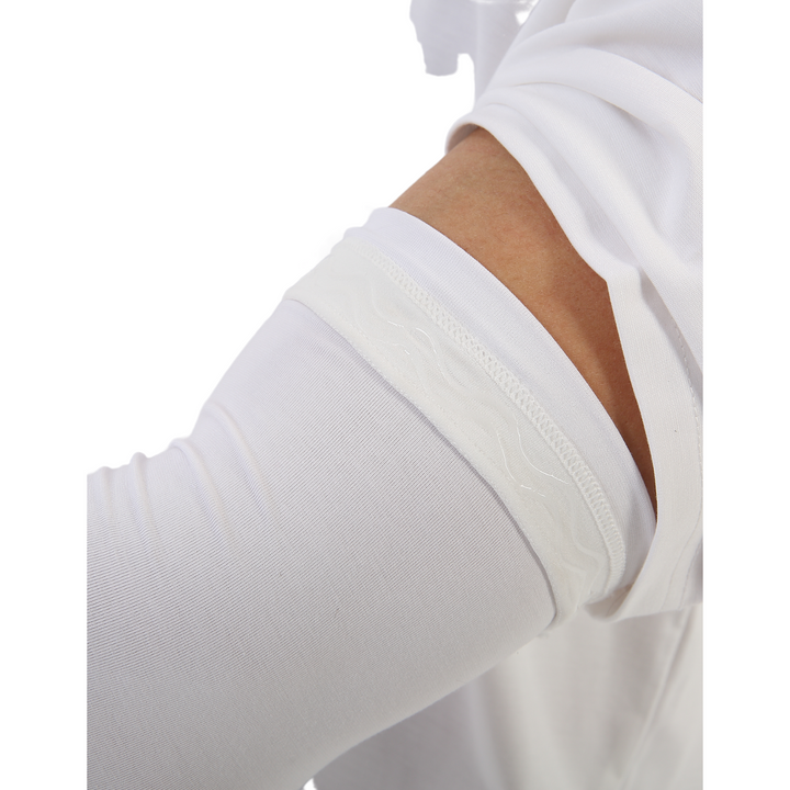 Male Arm Sleeve UPF50+ White